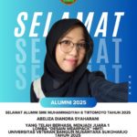 Selamat kepada Abeliza Diandra Syaharani alumni 2025 telah berhasil menjadi Juara 1 “Desain Wear